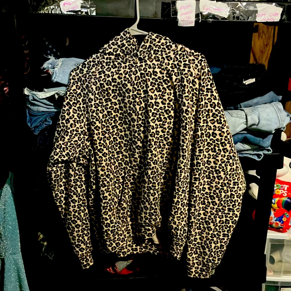 Leopard Print Women's Sweater